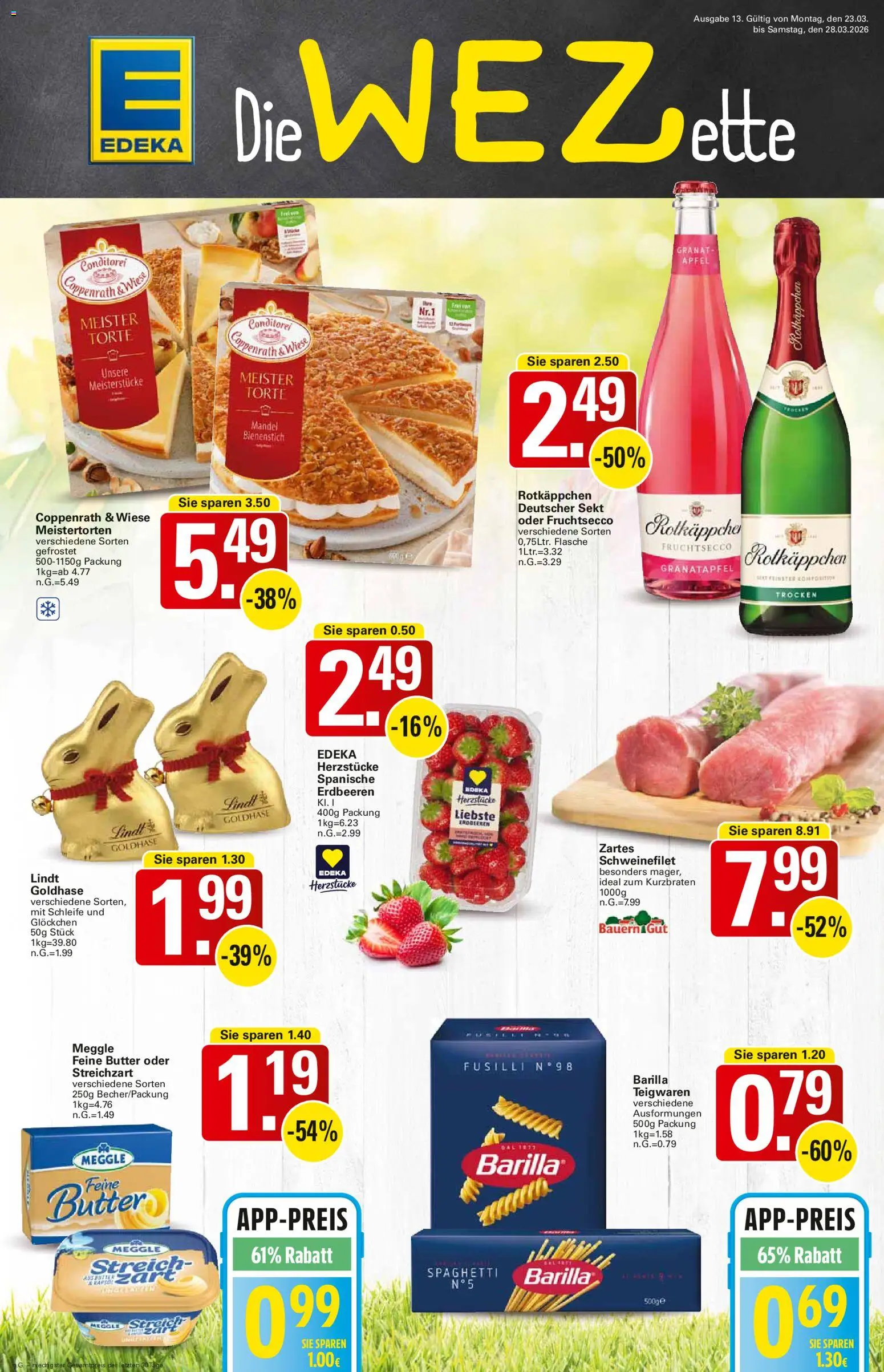 WEZ Prospekt - Seite 1 - gültig ab 23.03.2026