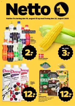 Forhåndsvisning Netto - Tilbudsavis gyldig fra 16/08/2025