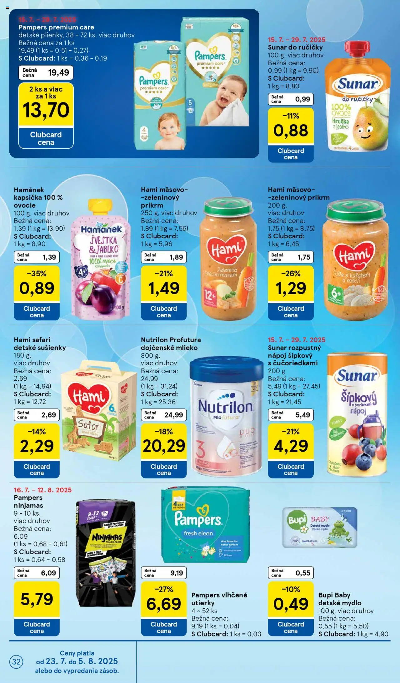 Tesco Hypermarket - leták - strana 32- platný od 23.07.2025