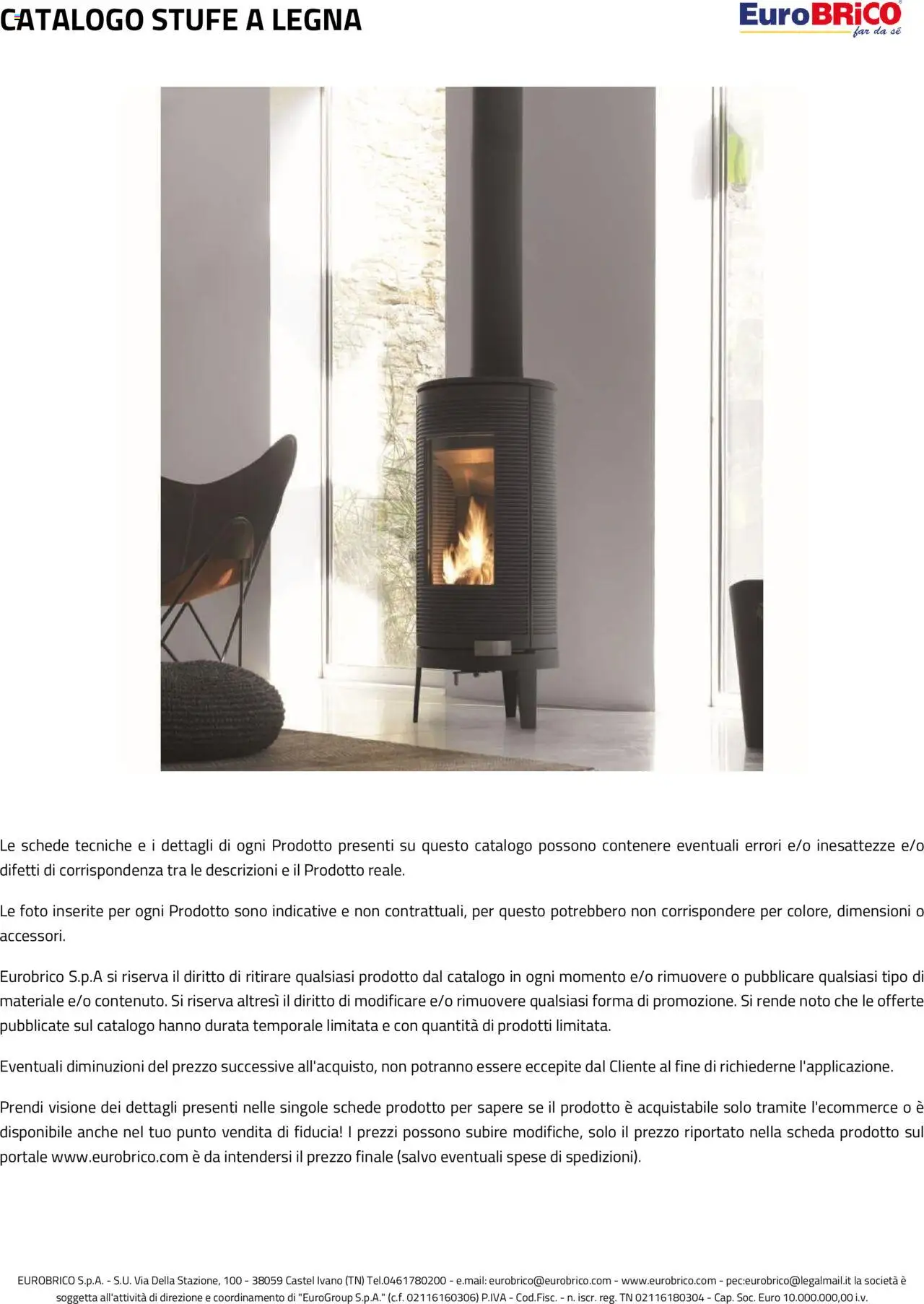 Eurobrico Stufe a Legna catalogo - pagina 42 - valido dal 23/07/2025