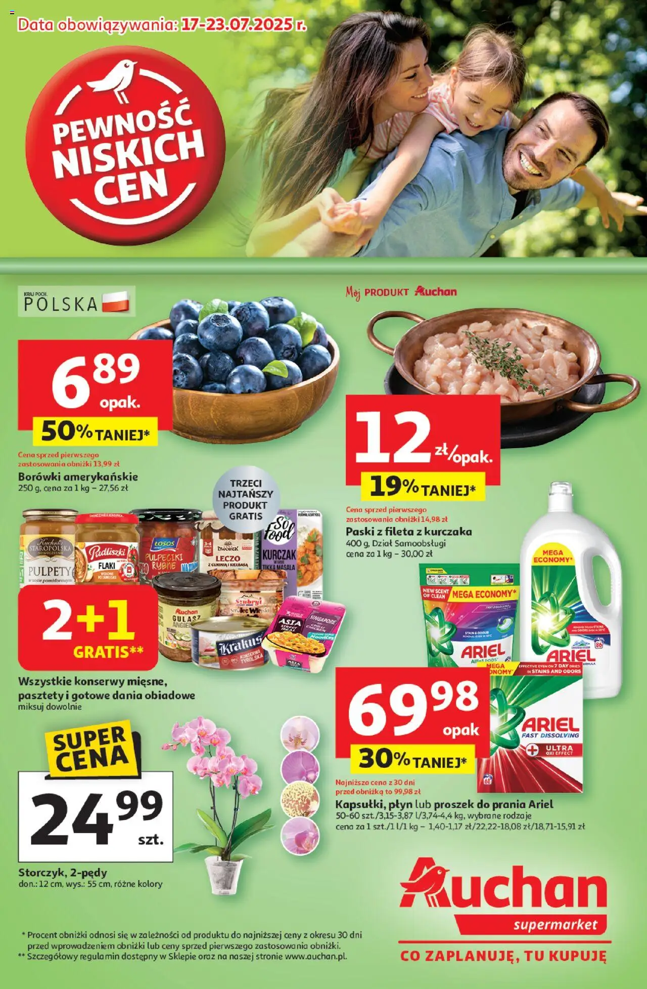 Auchan Gazetka - strona 1- ważny od 17.07.2025