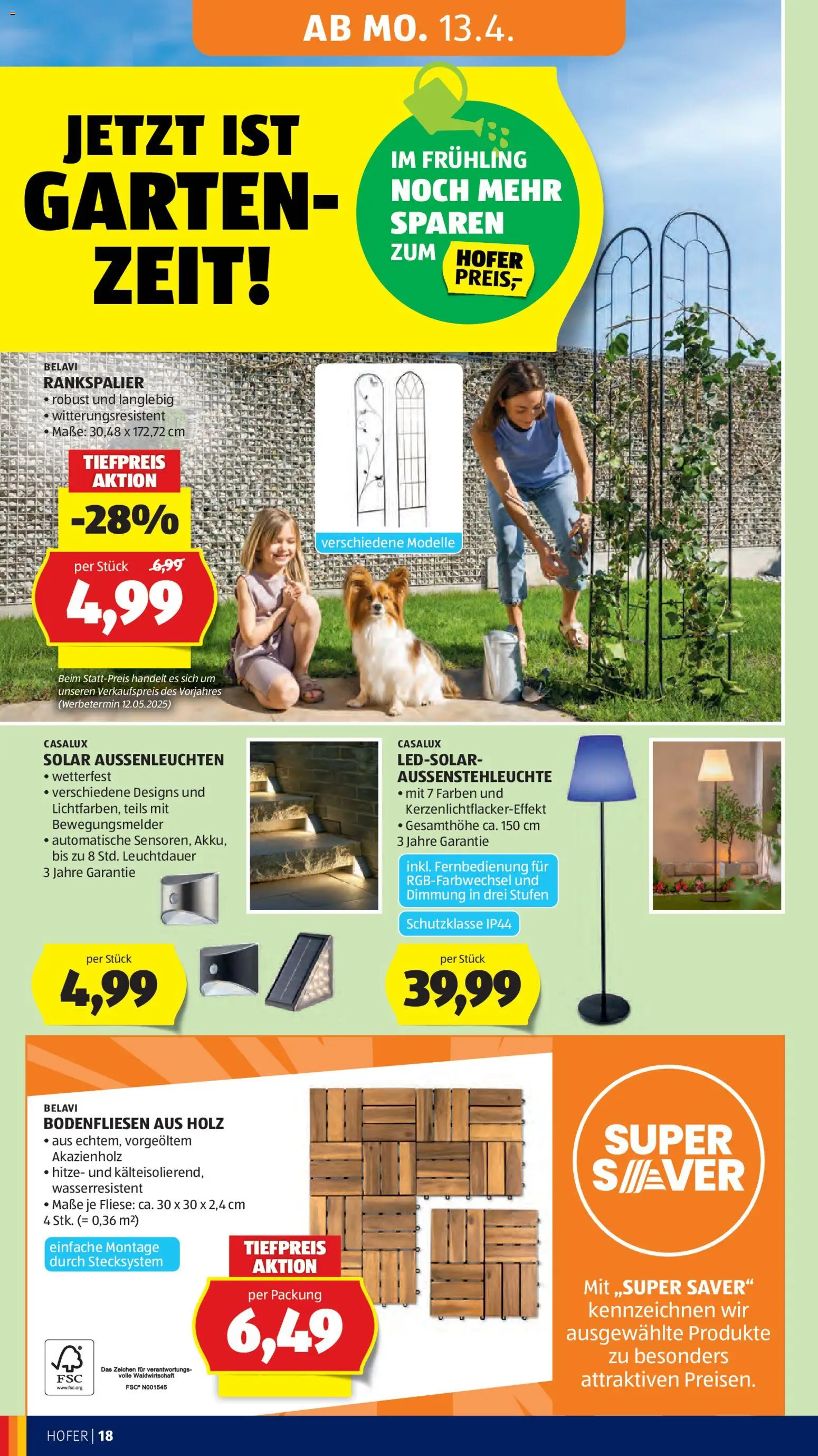 Hofer Flugblatt - page 22- valid from 08.04.2026