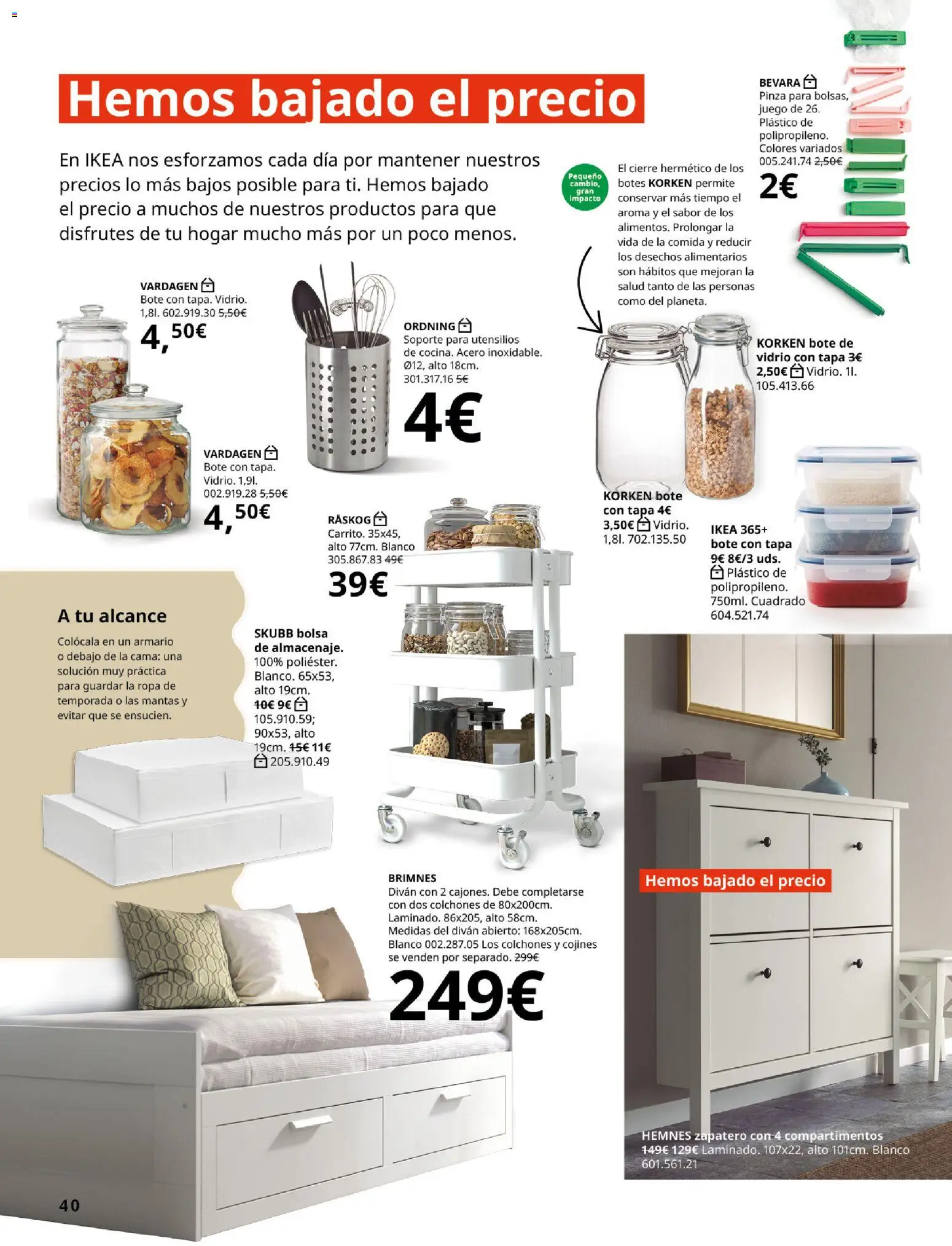 Catálogo IKEA Organización en el hogar - Página de 40 - Válido desde 15/01/2026