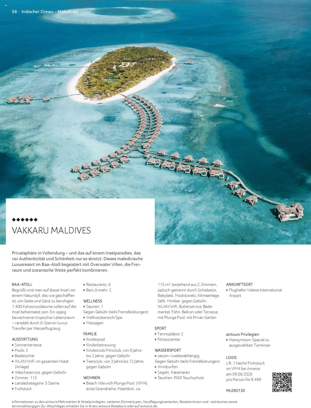 TUI airtours Katalog  Erstklassige Fernreisen 2025/26 - Seite 56 - gültig ab 01.11.2025