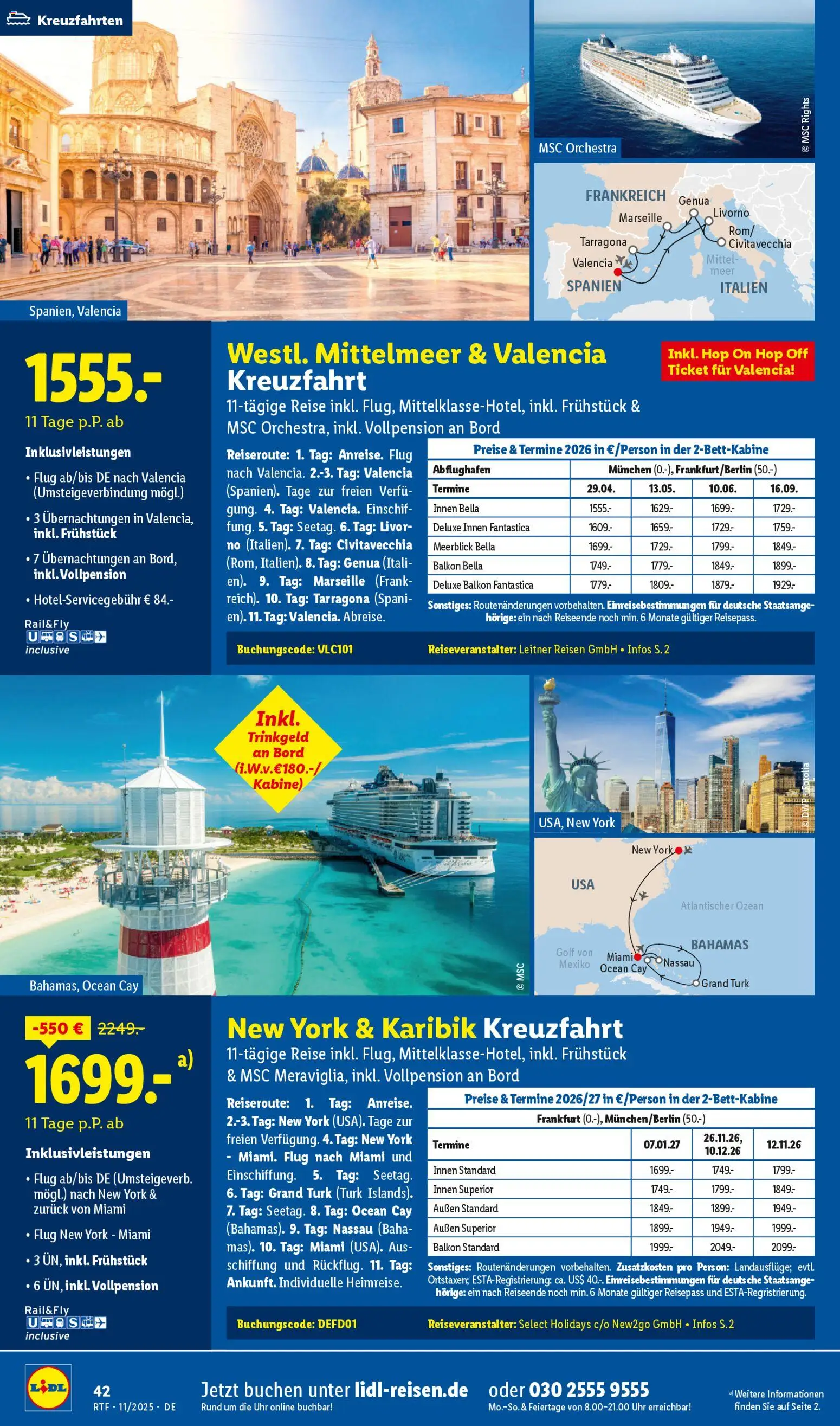 Lidl Reisen - Black Friday - Seite 42 - gültig ab 12.11.2025