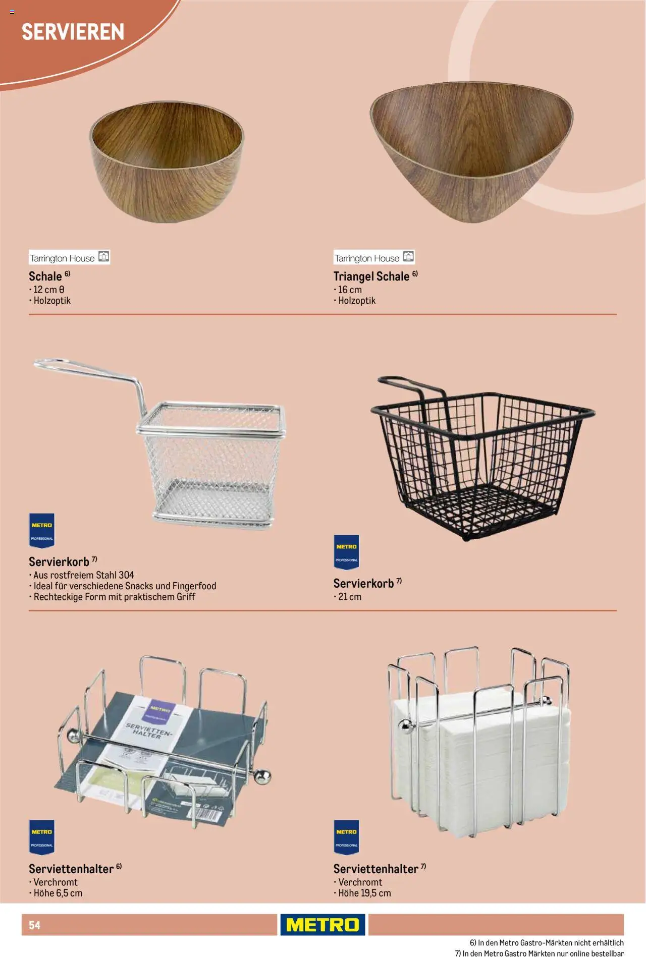 Metro Non Food Sortiment - Seite 54 - gültig ab 01.10.2025