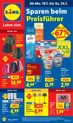 Vorschau Lidl - Prospekt gültig ab 19.01.2026