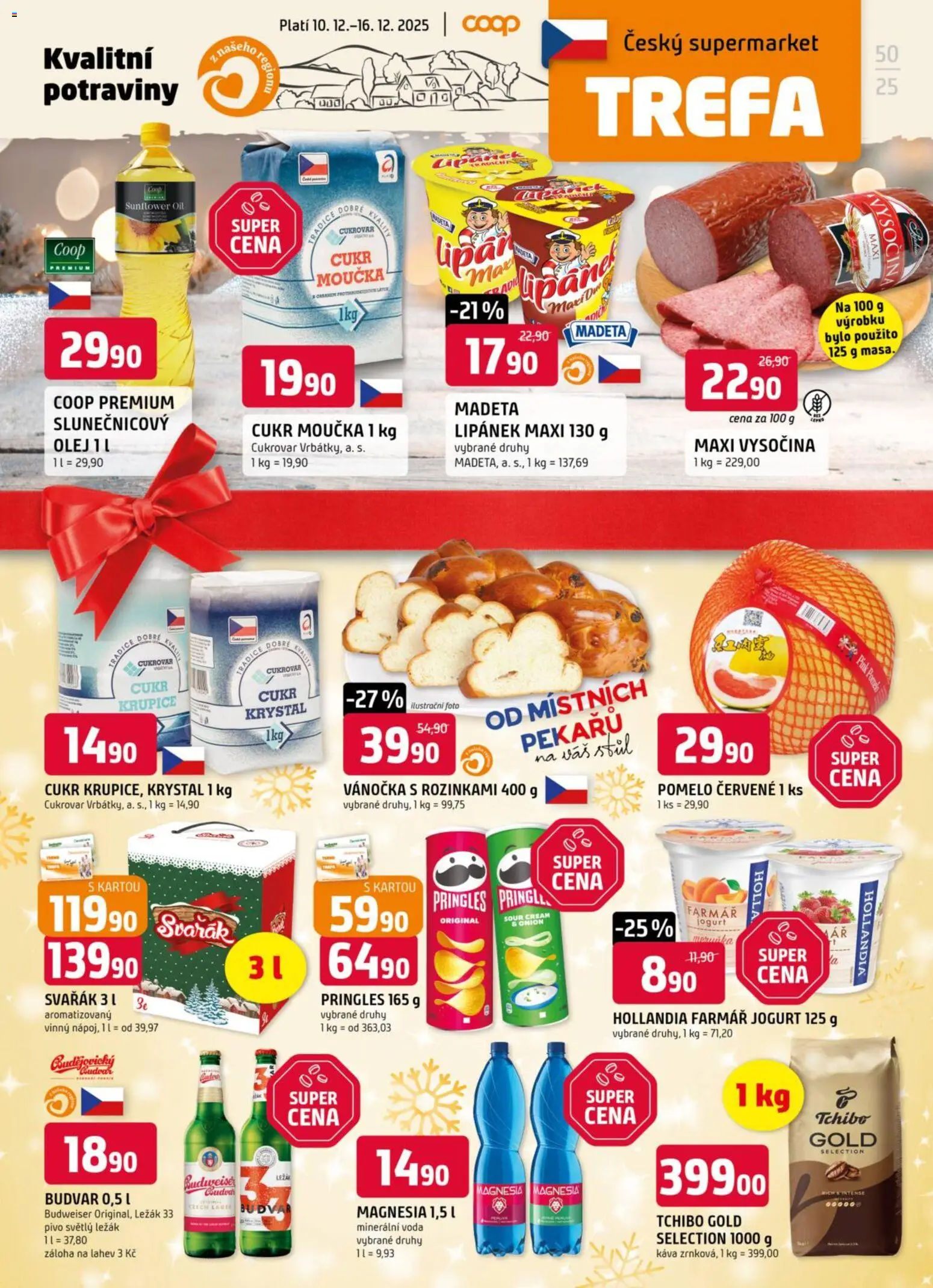 Trefa leták - strana 1- platný od 10.12.2025
