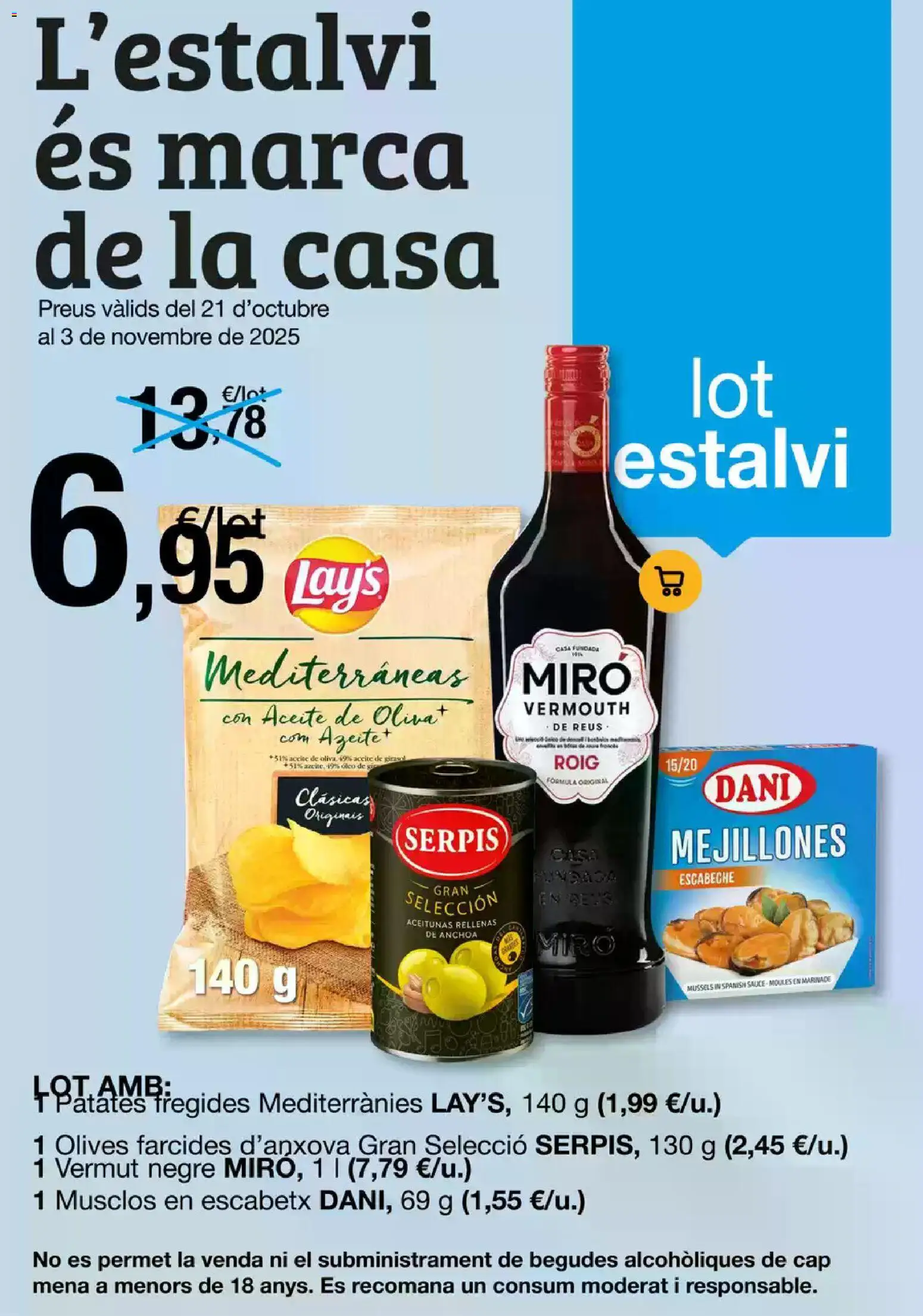 Bonpreu folleto - Página de 1 - Válido desde 21/10/2025