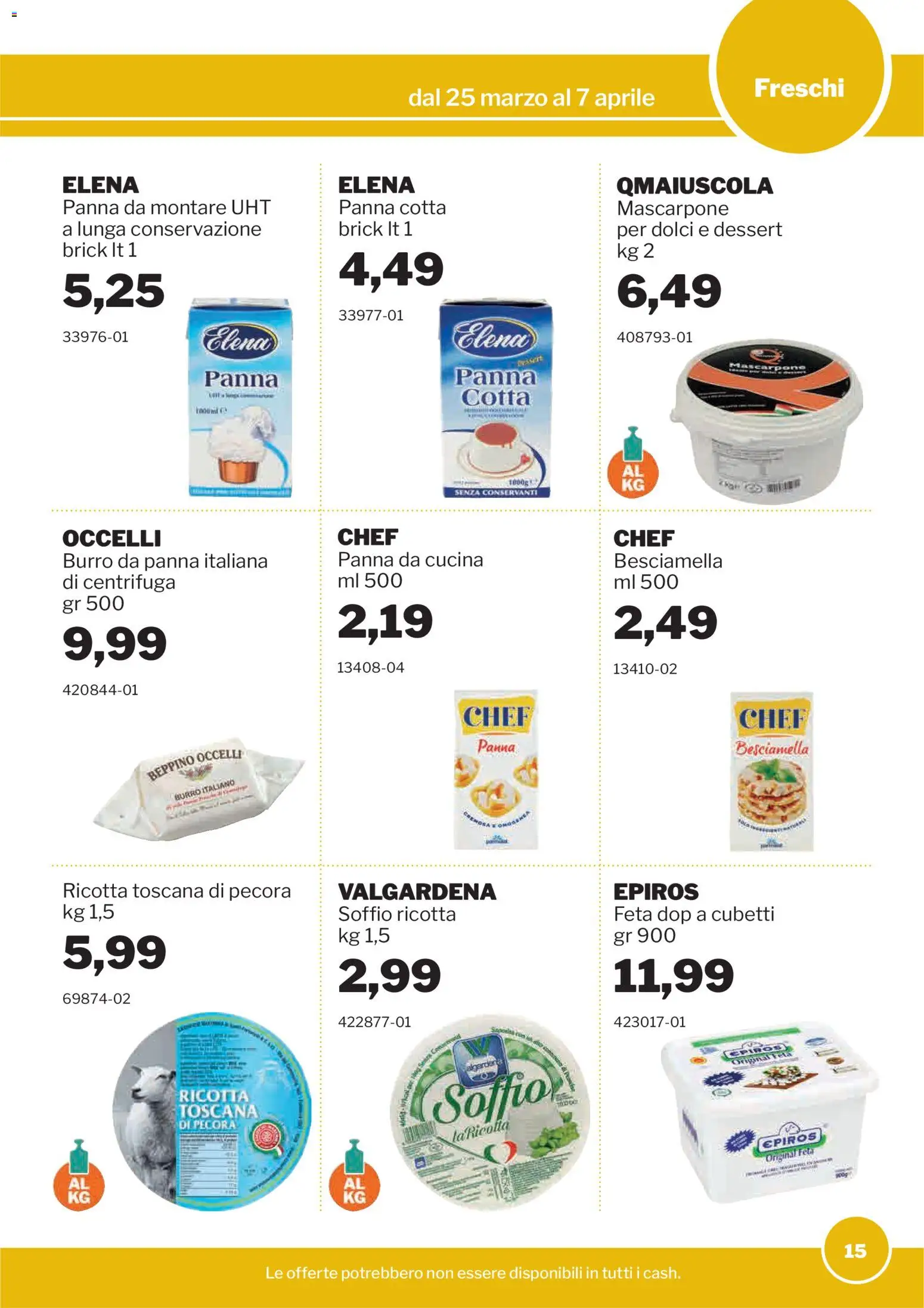 Sogegross volantino - pagina 15 - valido dal 25/03/2026