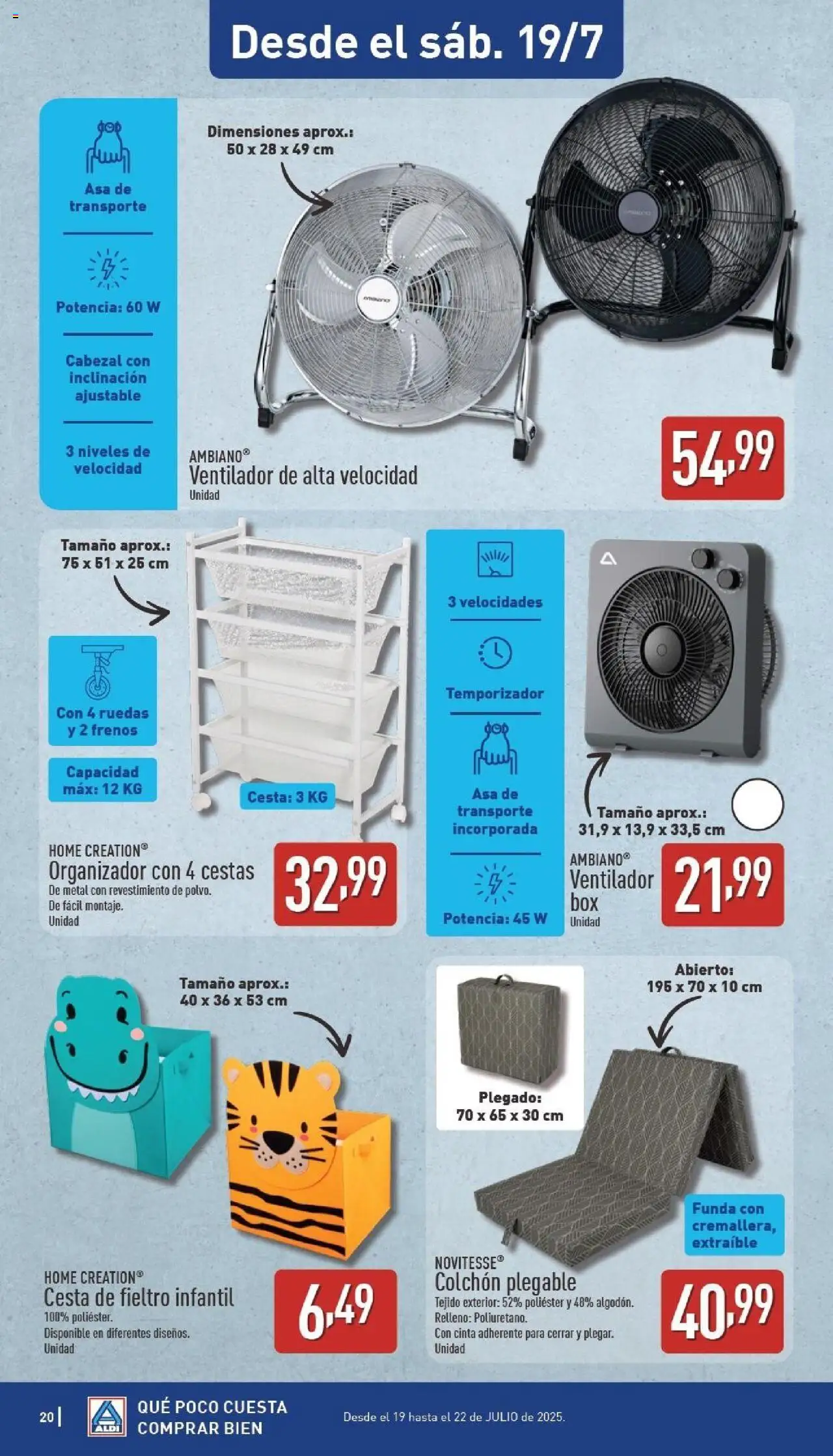 Aldi folleto Baleares - Página de 20 - Válido desde 14/07/2025