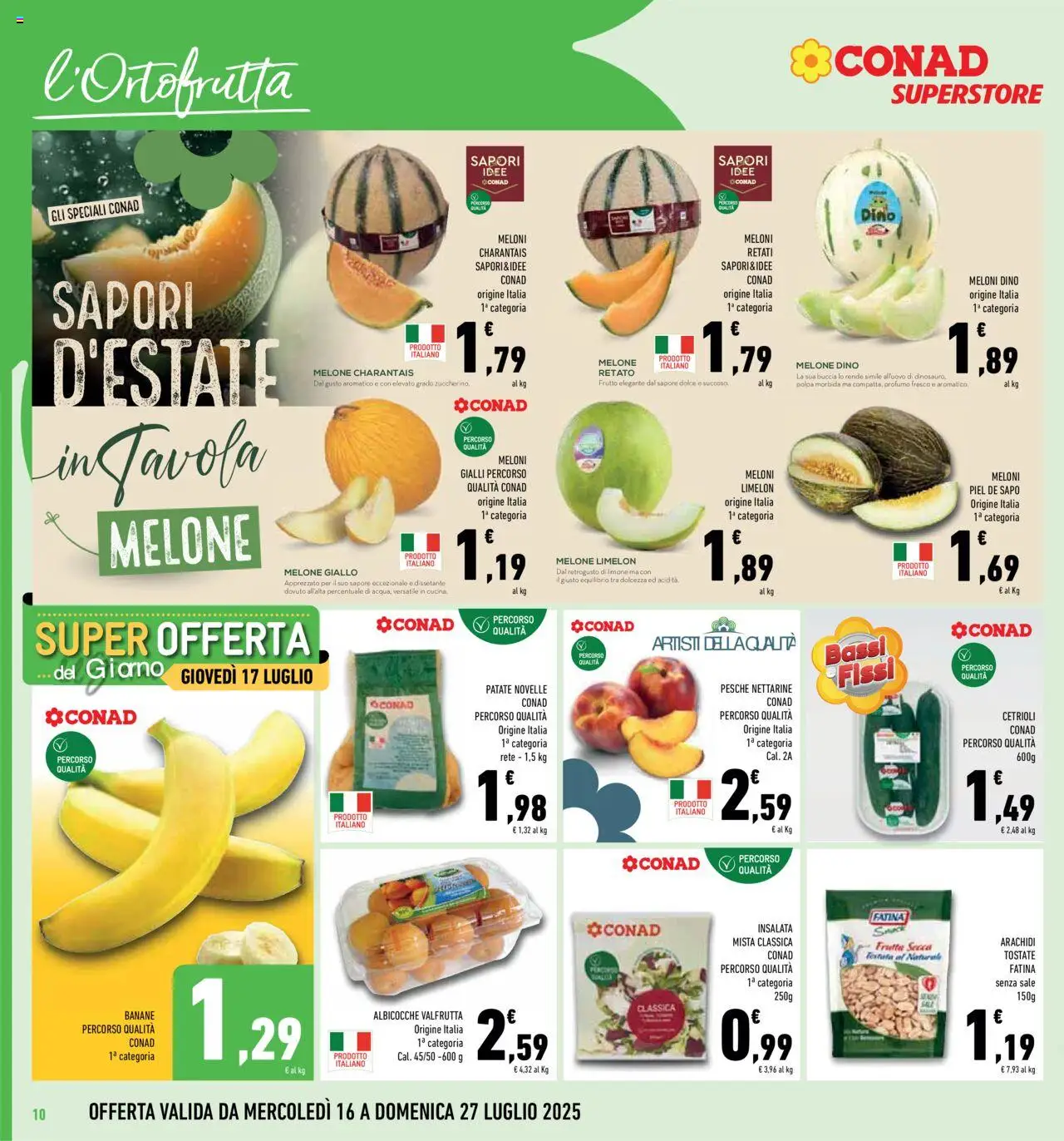 Conad Superstore Campania catalogo - pagina 10 - valido dal 16/07/2025