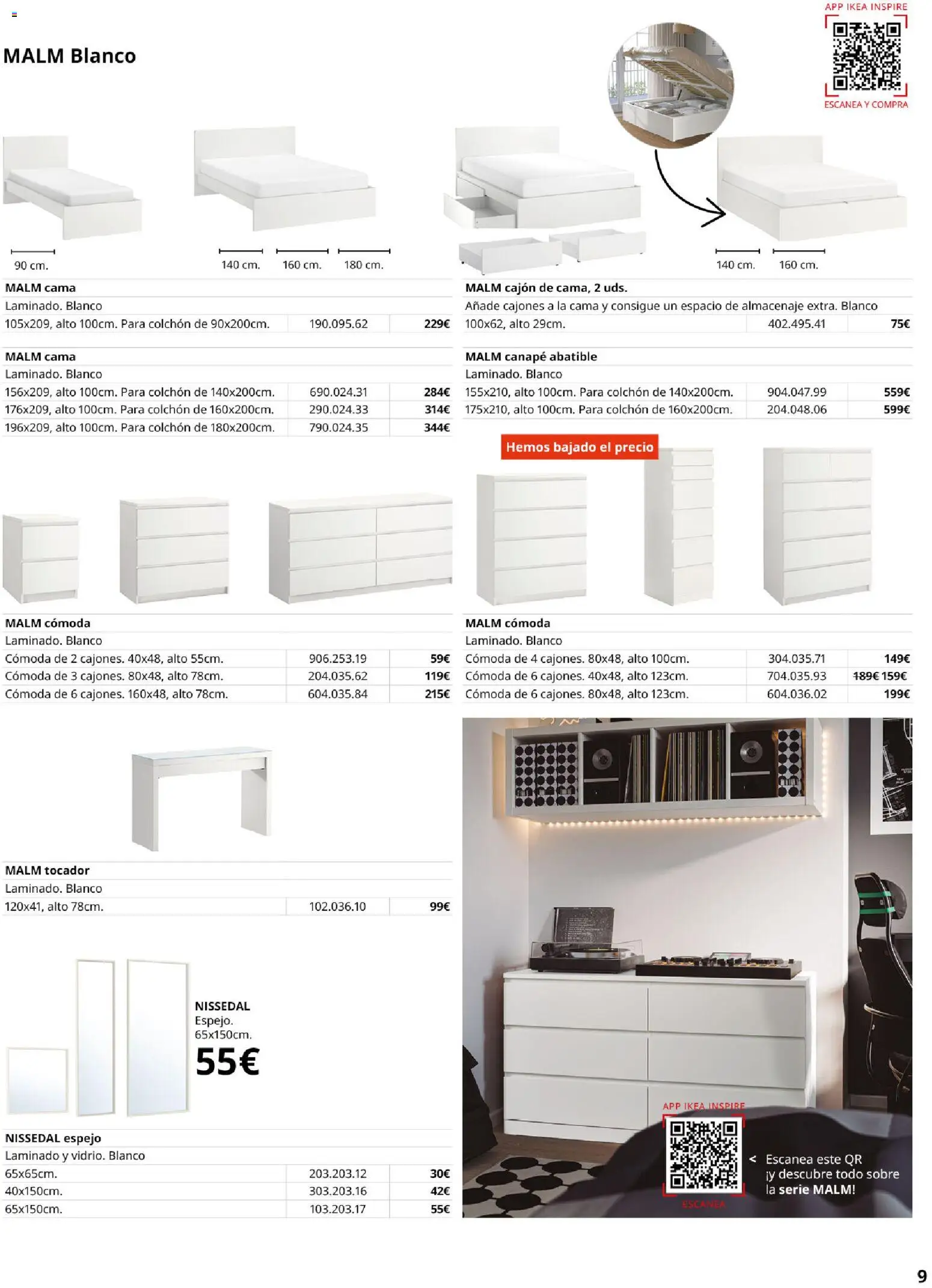 Catálogo IKEA Muebles para el dormitorio - Página de 9 - Válido desde 01/02/2026