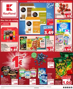 Vorschau Kaufland Prospekt 	 gültig ab 31.07.2025