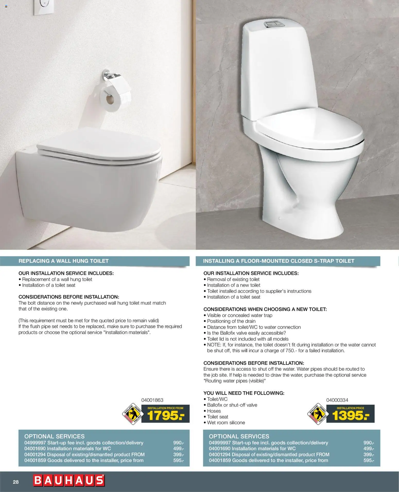 Bauhaus - Installation Service - ENGLISH - page 28- valid from 01/01/2026