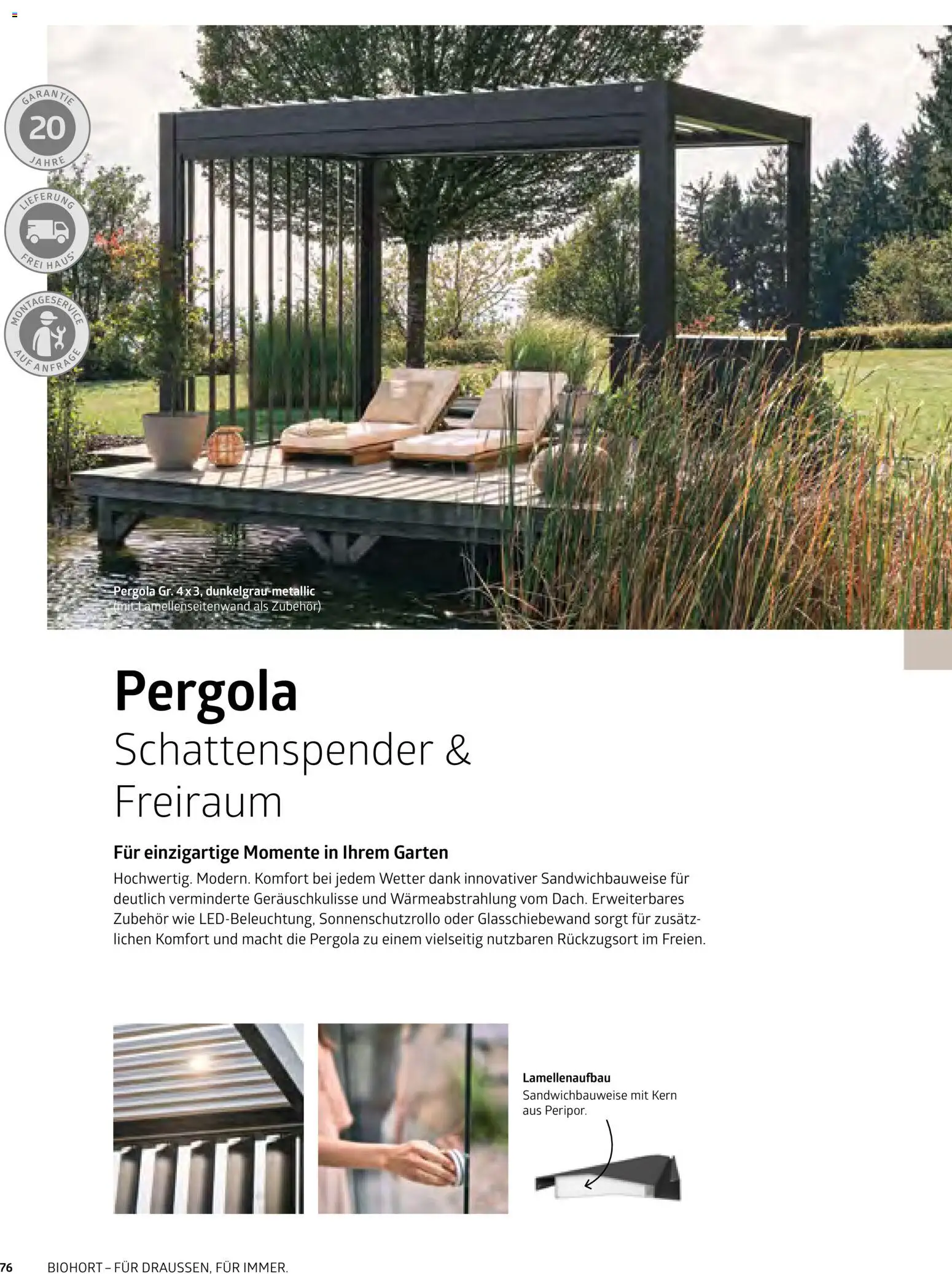 Dehner Biohort – Metall für Garten & Terrasse - Seite 76 - gültig ab 01.01.2026