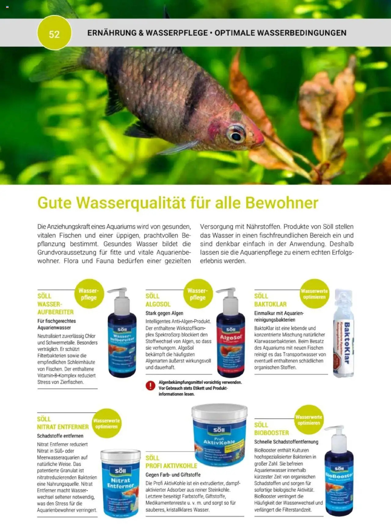 zookauf Themenkatalog Aquaristik - Seite 52 - gültig ab 01.10.2025