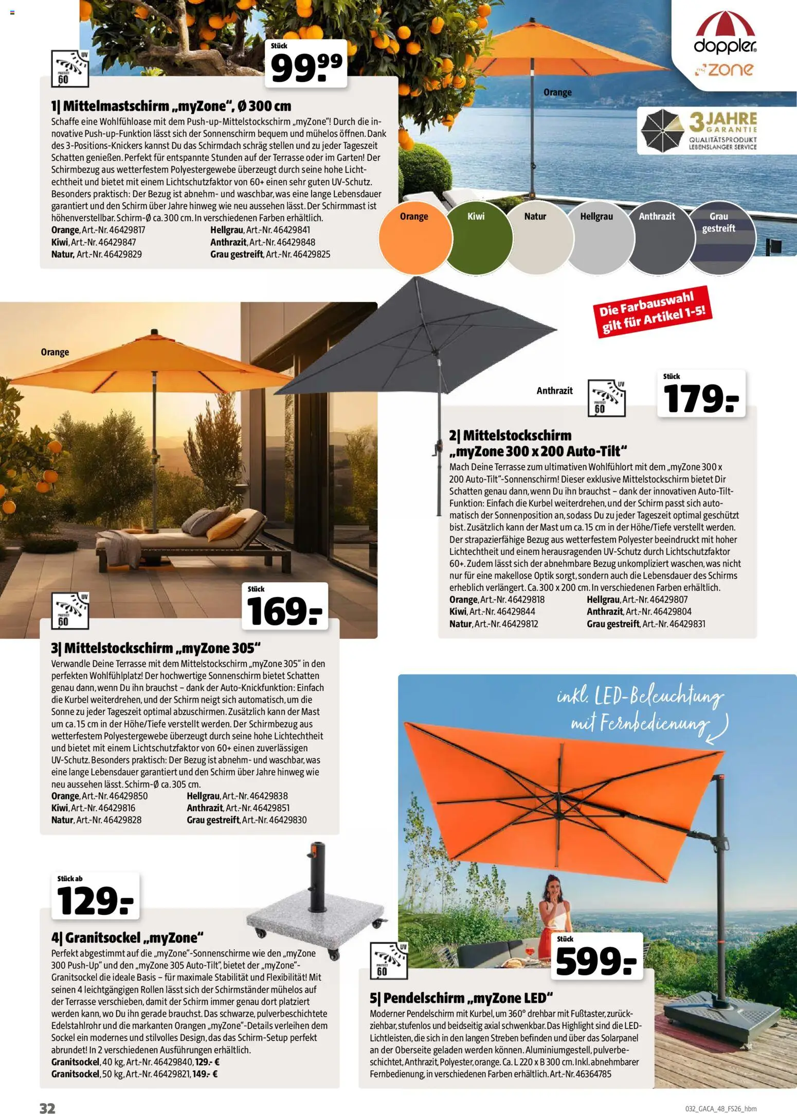 Hagebau Gartenmöbelsortiment - Seite 32 - gültig ab 02.03.2026