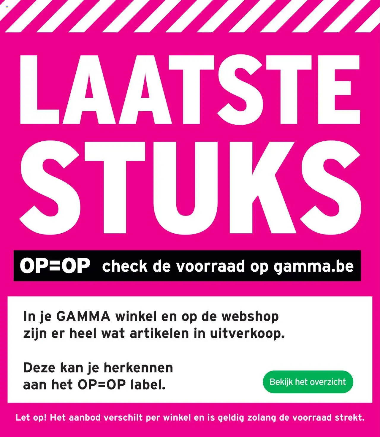 GAMMA folder - pagina 41- geldig vanaf 16/07/2025
