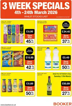 Booker Wholesale - National Promotions valid from 04/03/2026