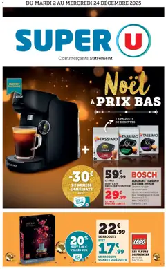 Aperçu Super U - Noël à prix bas valable à partir du 02/12/2025