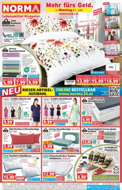 Vorschau Norma Flugblatt gültig ab 21.07.2025