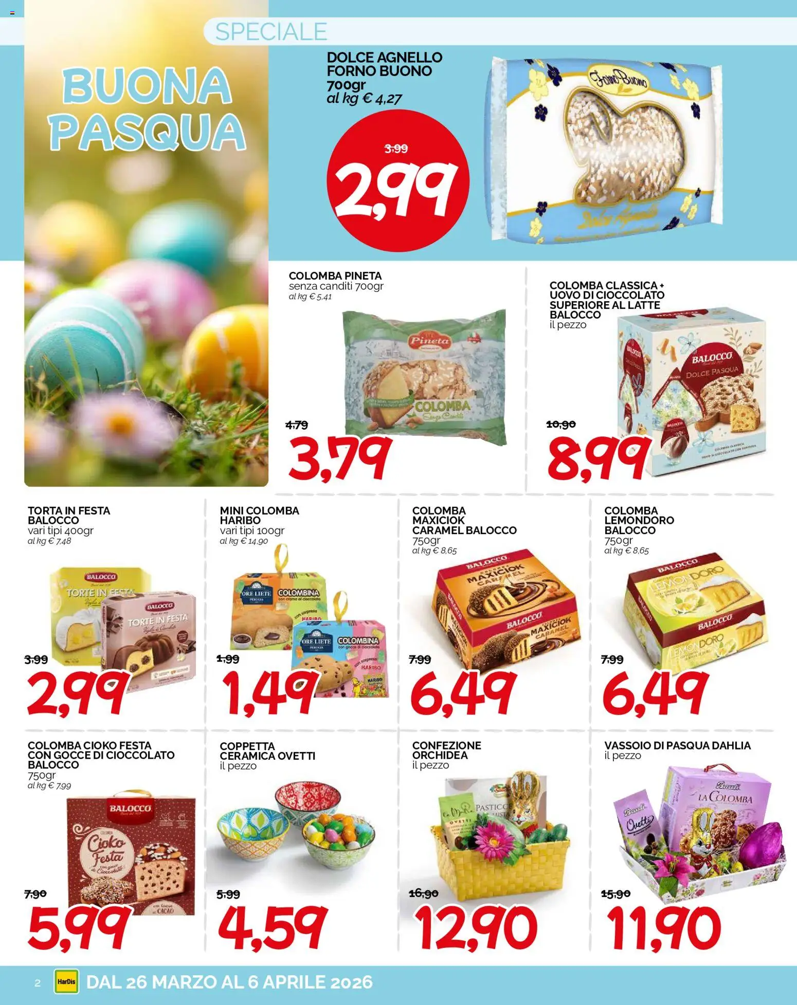 HarDis volantino - pagina 2 - valido dal 26/03/2026