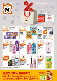 Vorschau Müller Aktionen gültig ab 08.01.2026