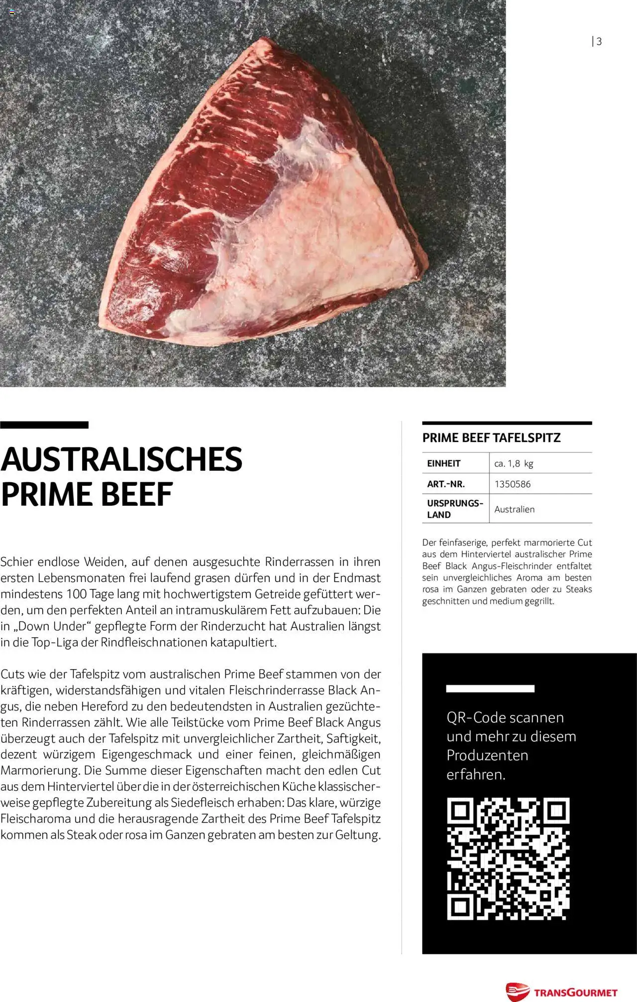 Transgourmet Fleischkultur neu definiert | Cook Folder - page 3- valid from 24.06.2024