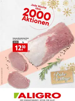 Vorschau Aligro Frohe Festtage gültig ab 15.12.2025