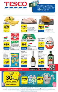 Előnézet Tesco aktuális akciós újság érvényes 2026.03.19.-tól