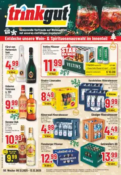 Vorschau Trinkgut Prospekt gültig ab 08.12.2025