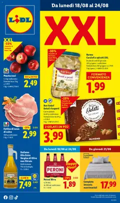 Anteprima Volantino Lidl	 valida dal 18/08/2025