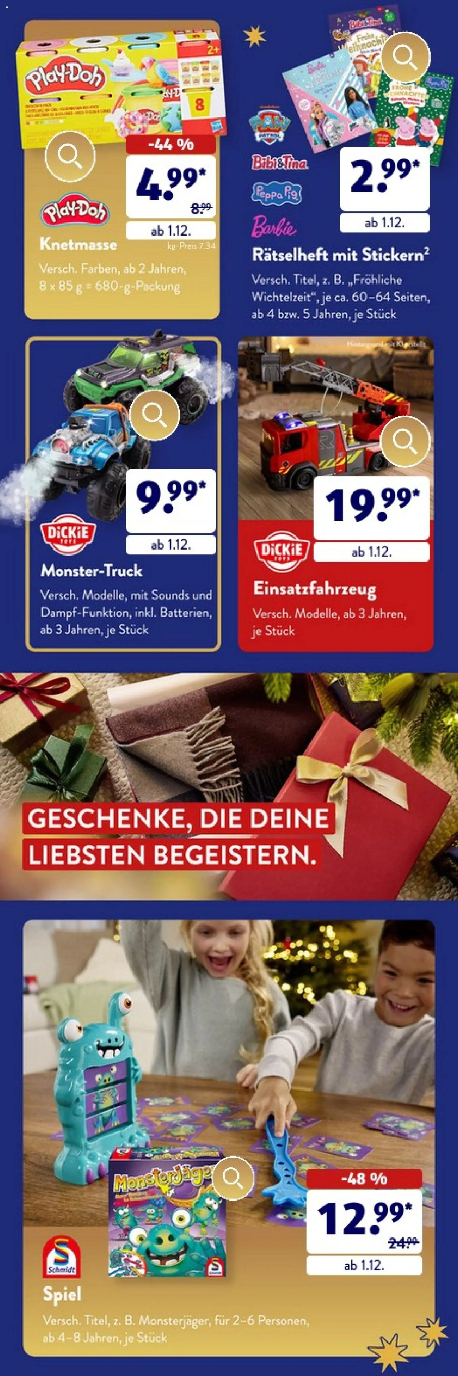 Aldi Süd - Weihnachtsbroschüre Dezember 2025 - Seite 4 - gültig ab 01.12.2025