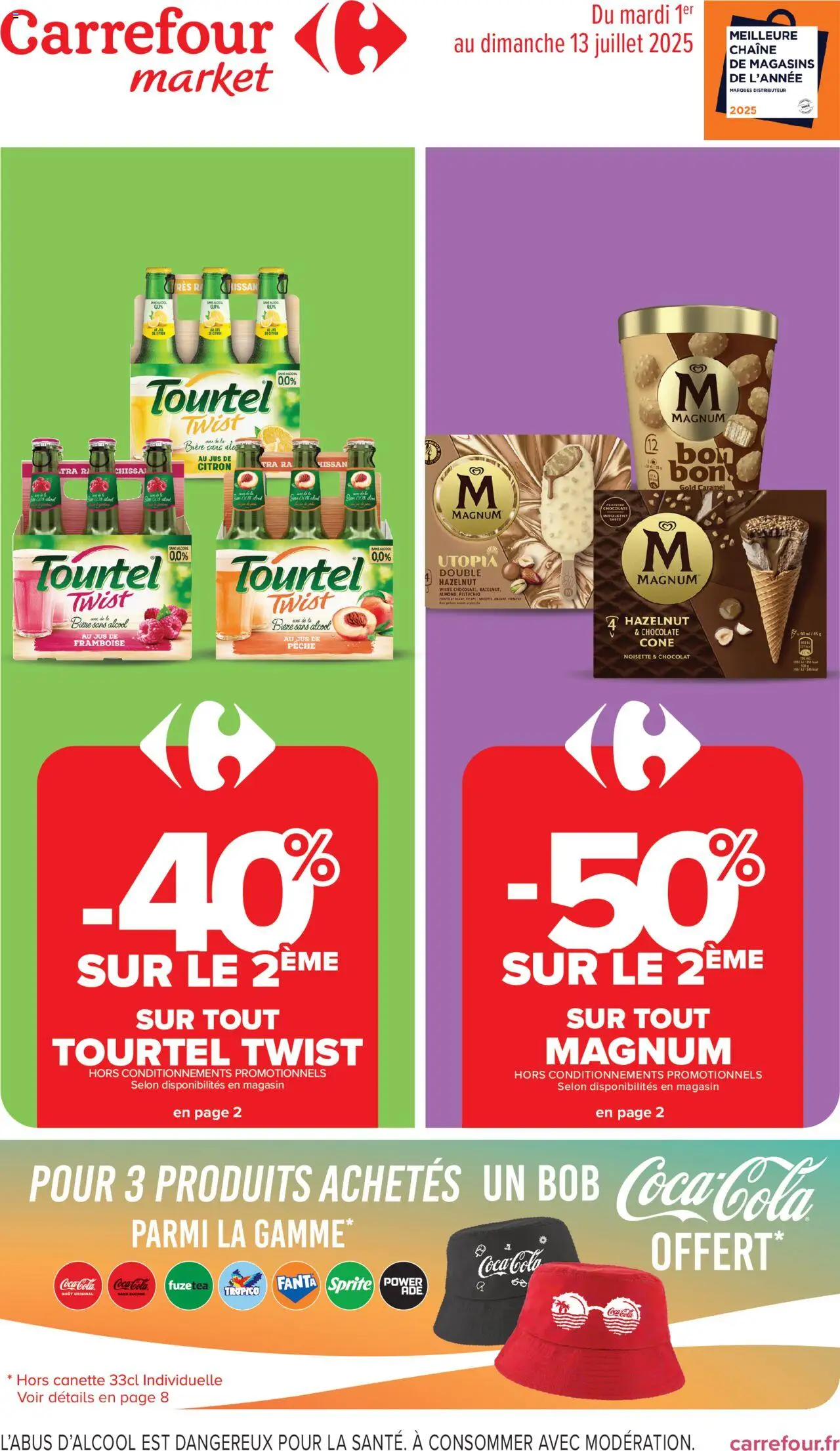 Carrefour Market catalogue semaine 27 - page 1 - valable à partir du 01/07/2025