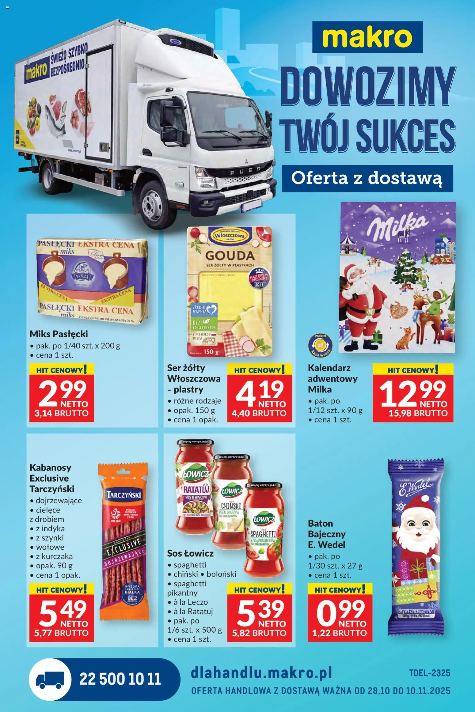 Makro Gazetka - Dystrybucja do sklepów - strona 1- ważny od 28.10.2025