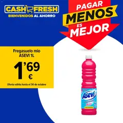 Vista previa del folleto Cash Fresh folleto válido desde 27/10/2025
