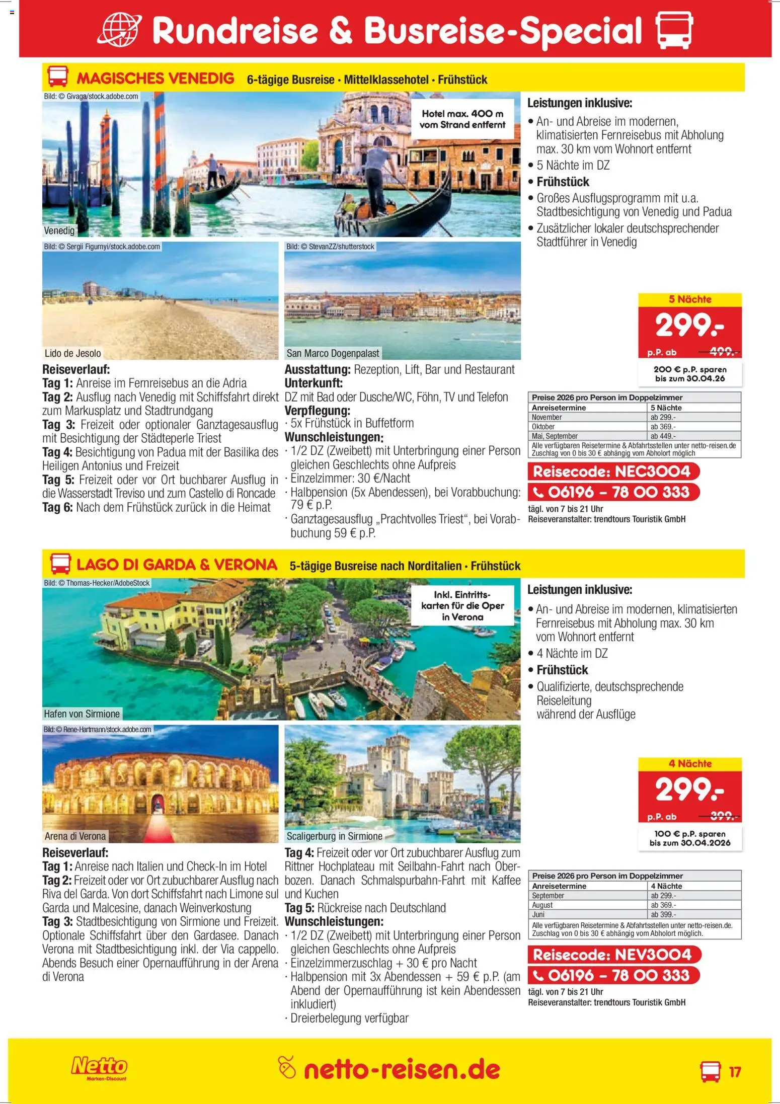 Netto Reisen Prospekt 	 - Seite 17 - gültig ab 26.03.2026