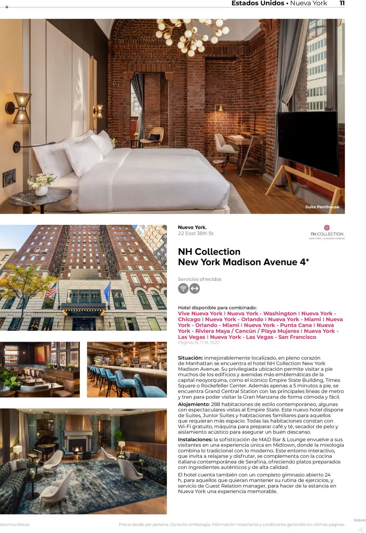 Viajes El Corte Inglés - Norteamérica y Caribe 2025 - Página de 11 - Válido desde 01/01/2025