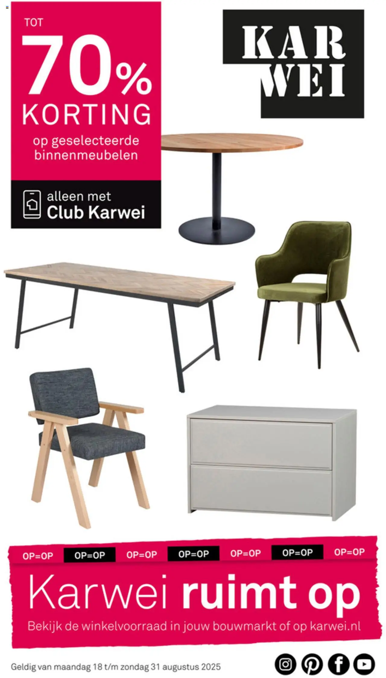KARWEI - Folder - pagina 1- geldig vanaf 25-08-2025