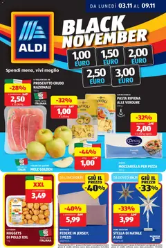 Anteprima Aldi - Black Friday valida dal 03/11/2025