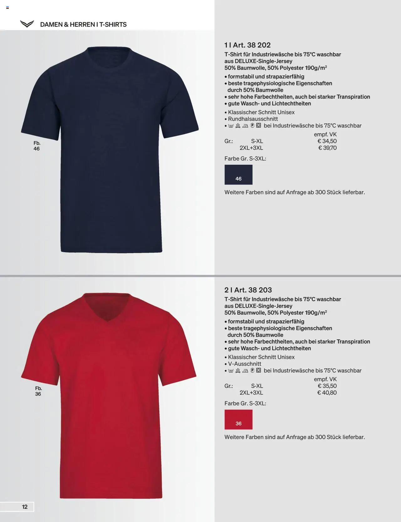 Trigema Prospekt 	 - Seite 12 - gültig ab 01.09.2025