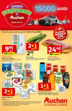 Podgląd Auchan Gazetka - Pewność niskich cen Hipermarket ważny od 30.10.2025