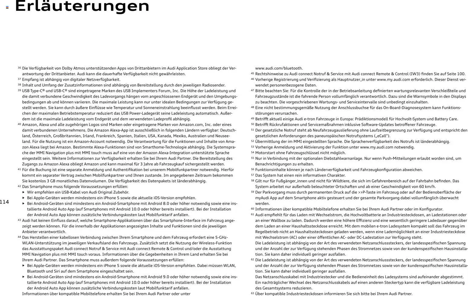 Audi e-tron GT - Seite 114 - gültig ab 28.10.2025
