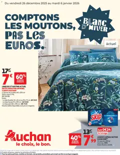 Auchan - Blanc d'hiver geldig vanaf 26/12/2025