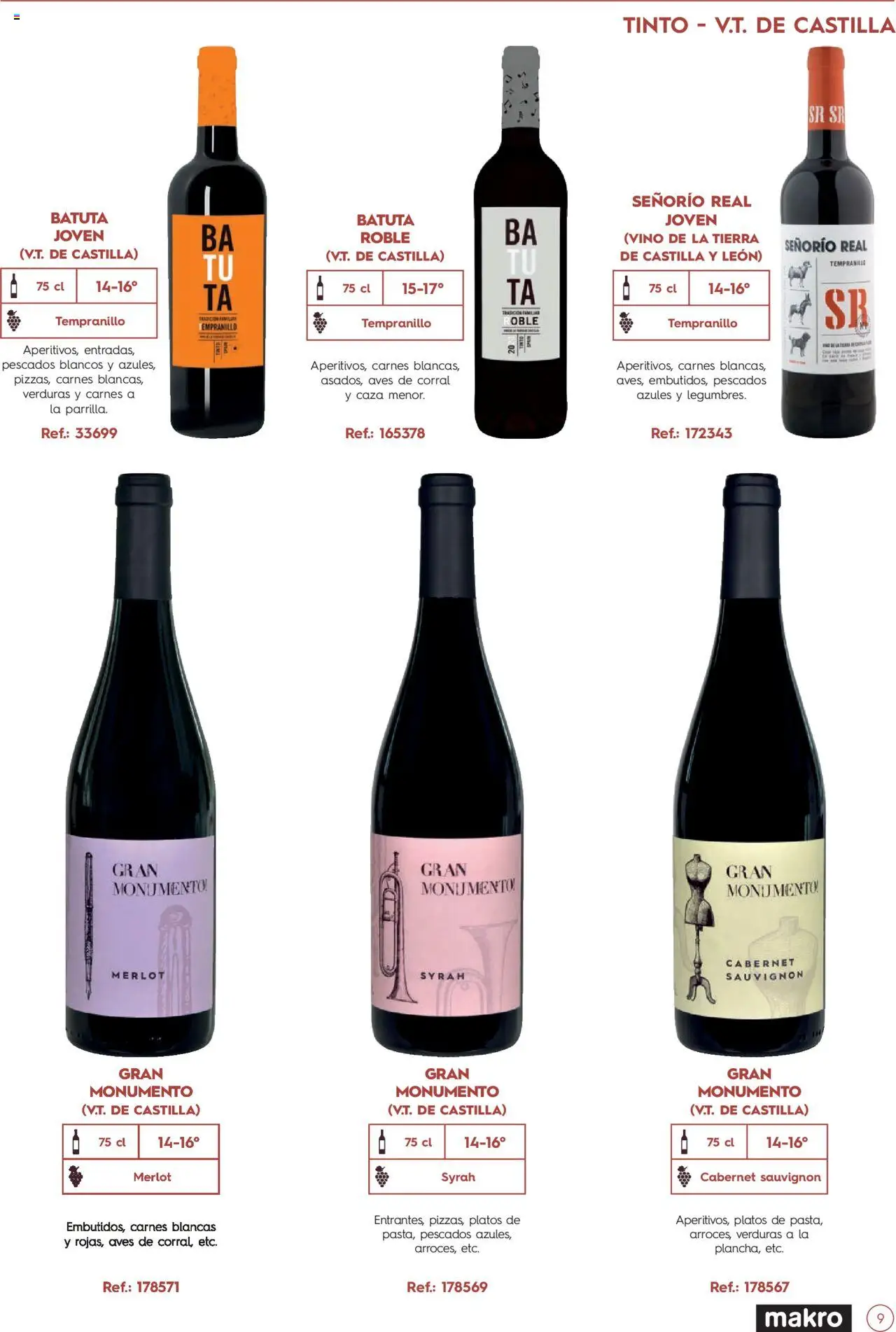 Makro Guia de vinos - Página de 9 - Válido desde 02/01/2025