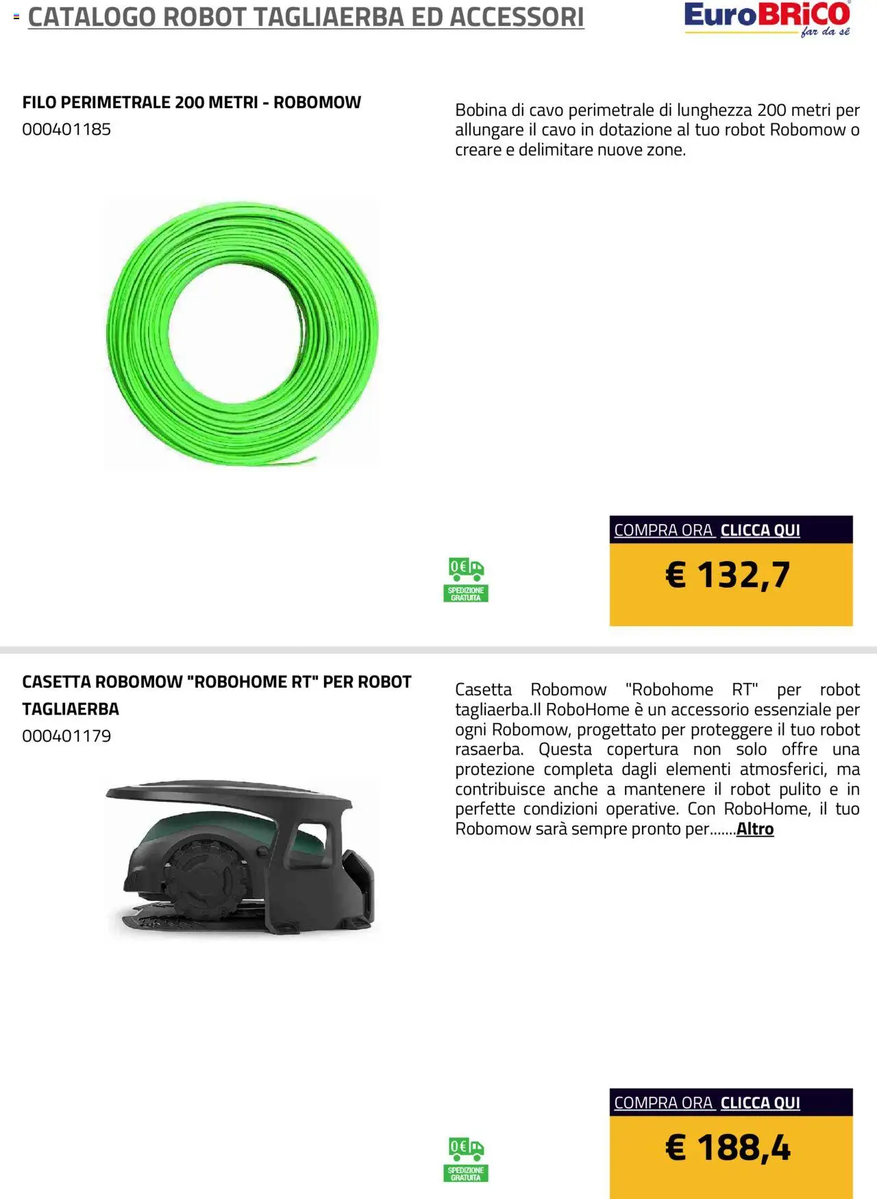 Eurobrico Robot Tagliaerba ed Accessori catalogo - pagina 17 - valido dal 23/07/2025