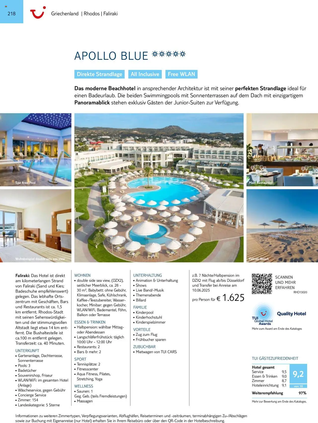 Aida - Südeuropa & Nordafrika 2025/26 - Seite 218 - gültig ab 01.01.2025