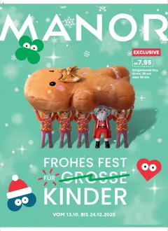Vorschau Manor Aktionen Frohes Fest gültig ab 13.10.2025