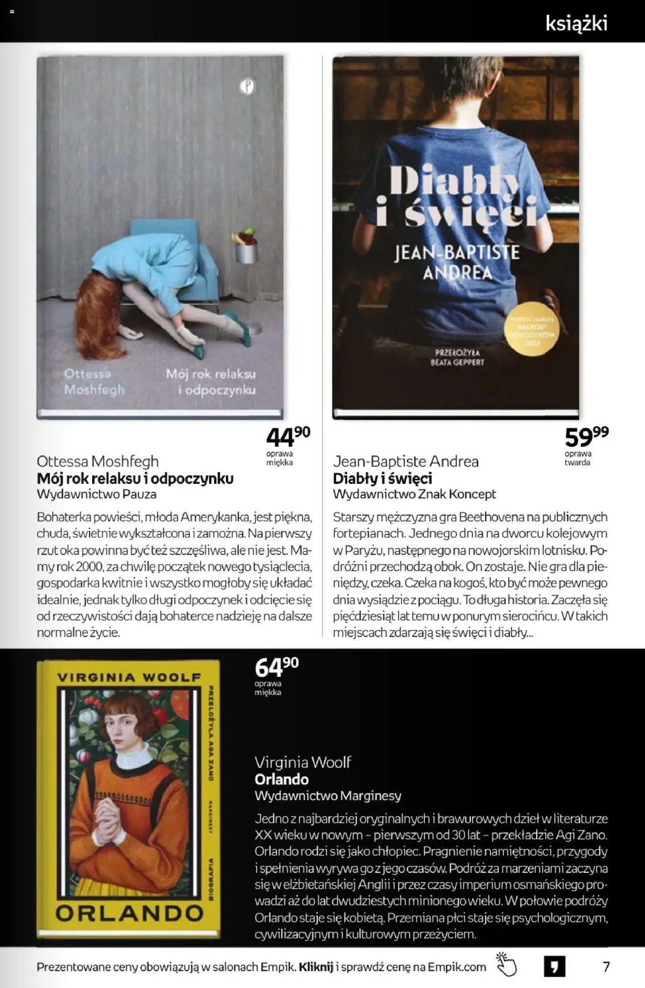 Empik promocje - Tom kultury Książki - strona 7- ważny od 16.07.2025